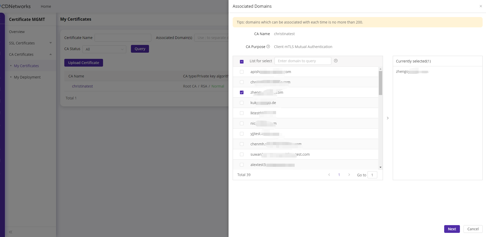 Self-Service Configuration for China Premium Service Onboarding