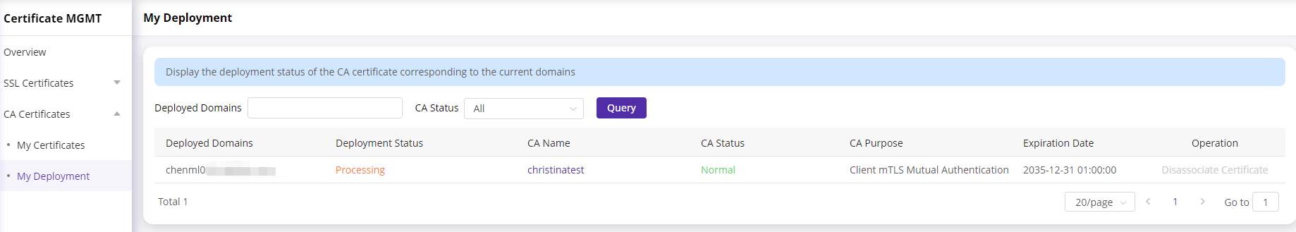 Self-Service Configuration for China Premium Service Onboarding